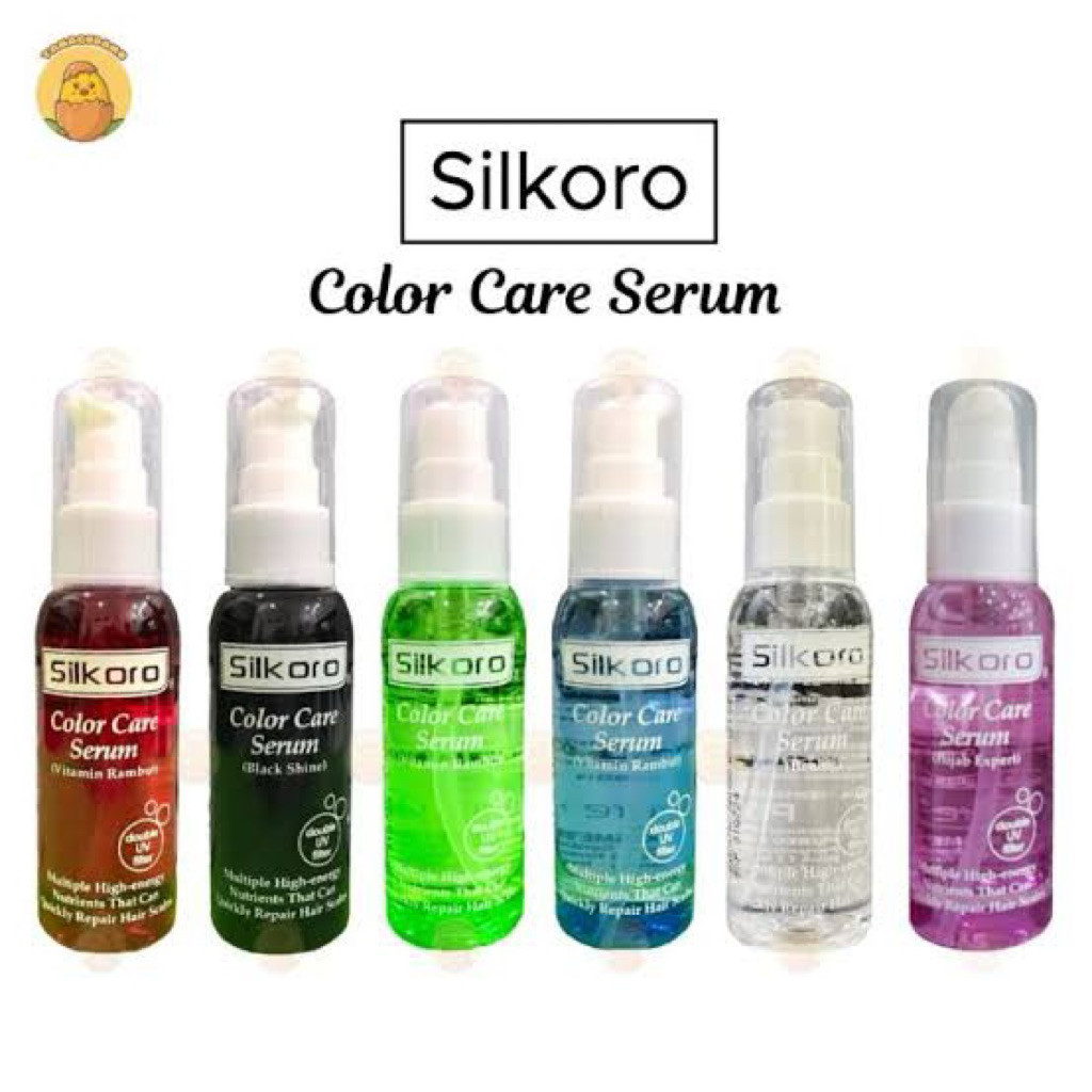 SILKORO VITAMIN RAMBUT COLOR CARE SERUM - SILKORO 60ML BPOM - SILKORO VITAMIN RAMBUT