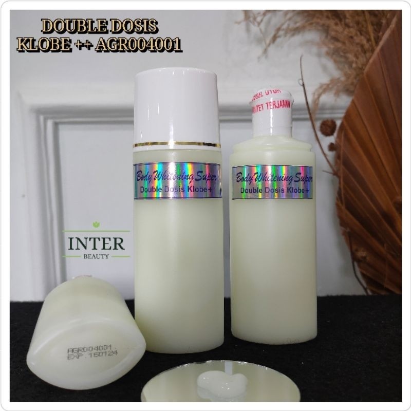 HB DOUBLE DOSIS KLOBE++ AGR 004001 HB DOSTING ORIGINAL NIGHT WHITENING SUPER PEMUTIH BADAN PERMANEN 