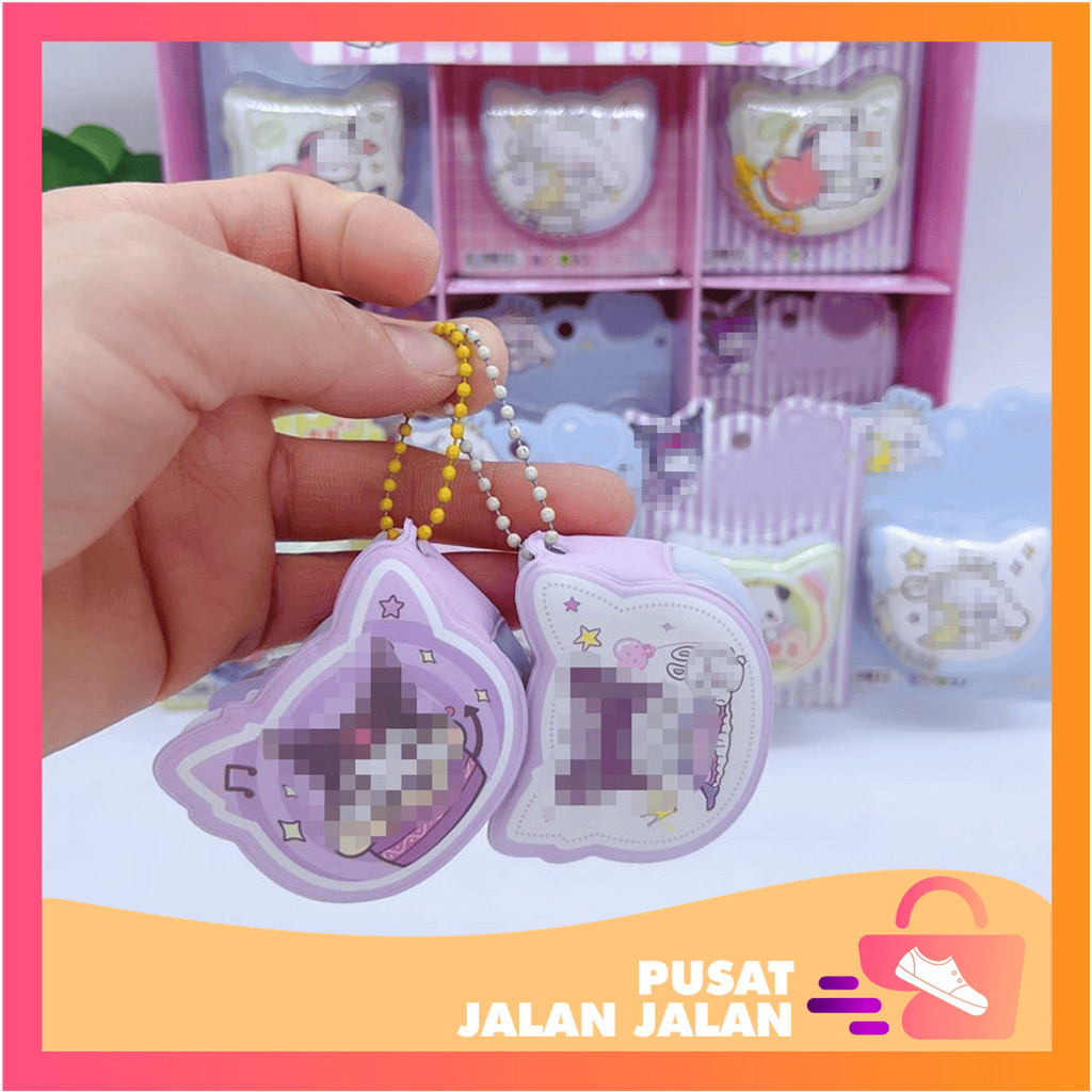 

PJJ - S6657 Buku Kecil / Catatan Kecil dengan Gantungan Rantai / Catatan Kecil Karakter Kartun Imut / Buku Catatan Gantung Lucu
