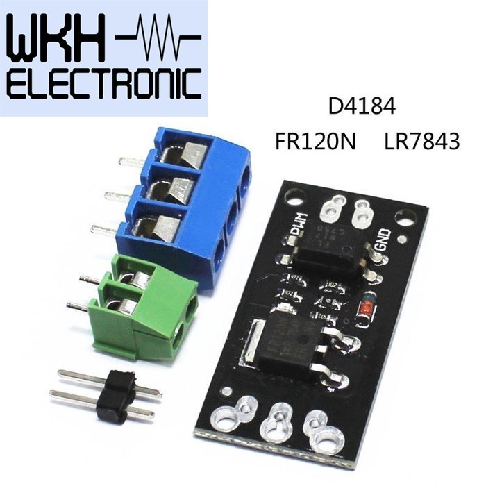 LR7843 opto Isolated MOSFET PWM Switch Control Module pengganti Relay