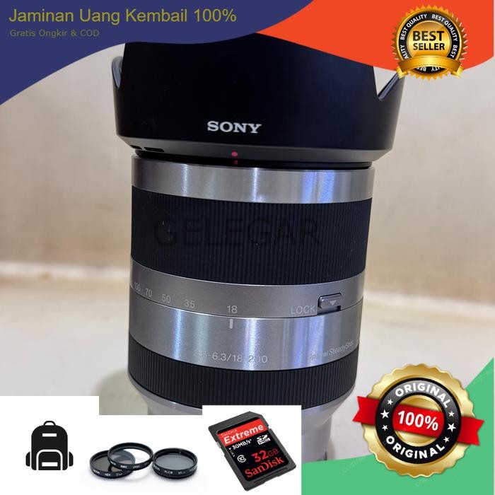 lensa miroles Sony 18-200 mm murah