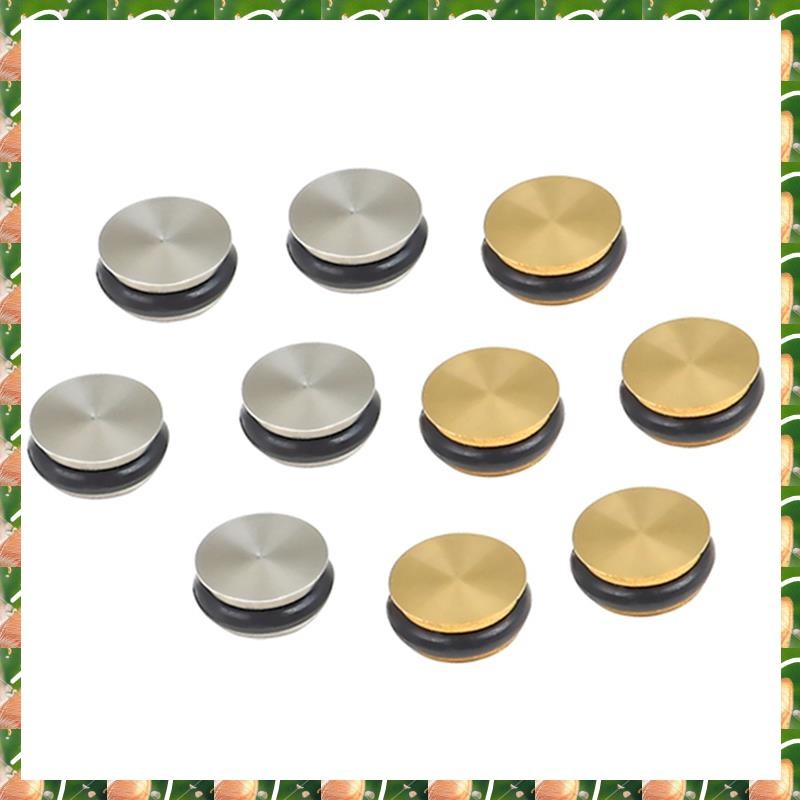 Sportrush-Flute Repair Wind Instrument Metal Opening Plug 10 Pieces Of Flute Repair Tool Musical Ins