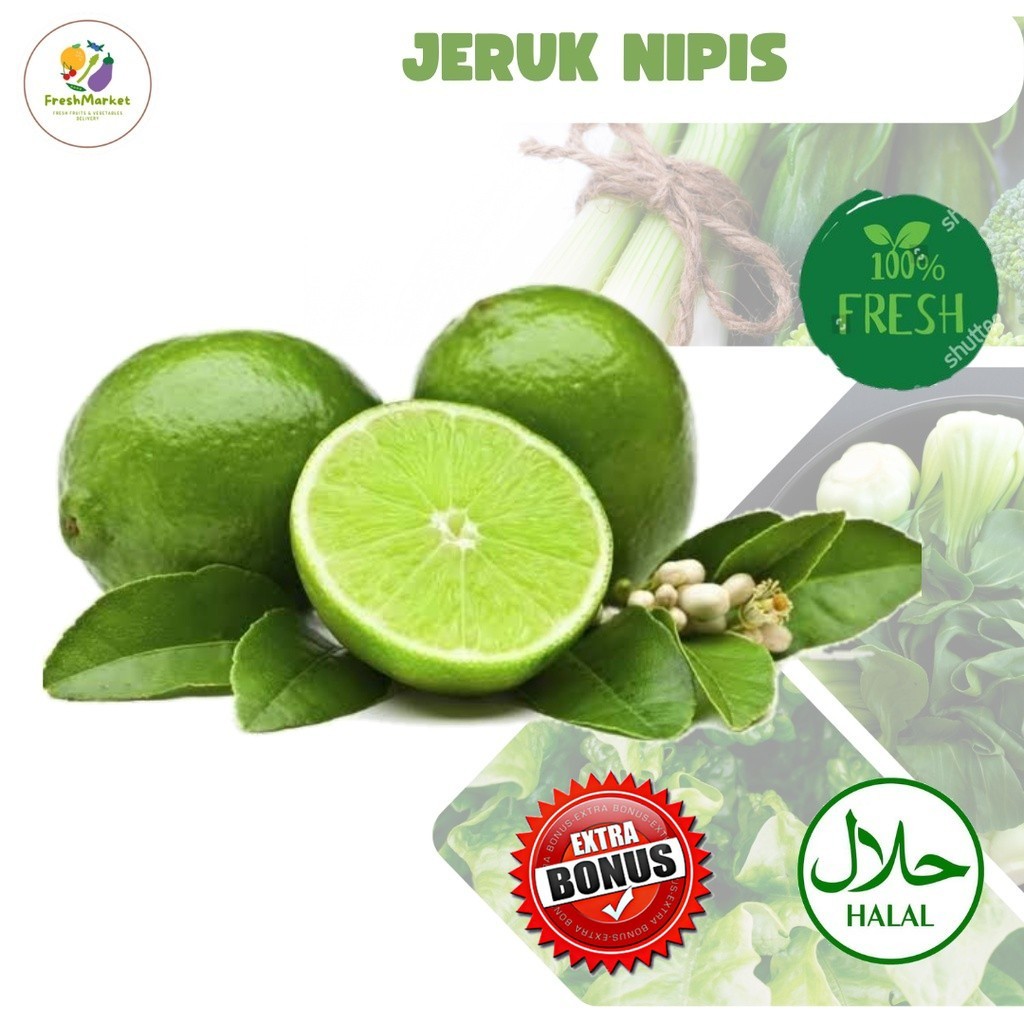 

Jeruk Nipis Segar 250 Gram Sayurinstant