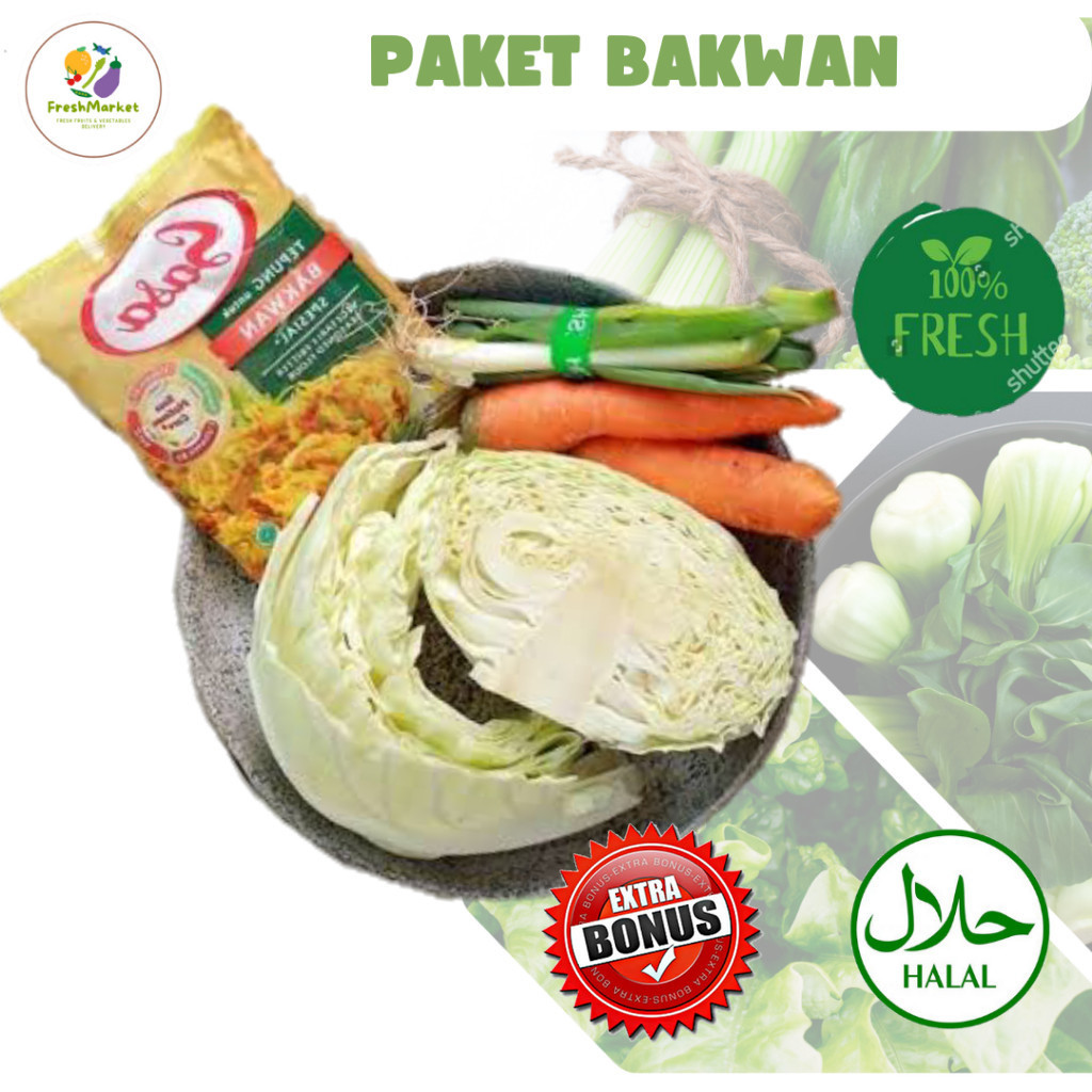 

Paket Bakwan Gorengan Sayur Sayuran Segar Sayurinstant