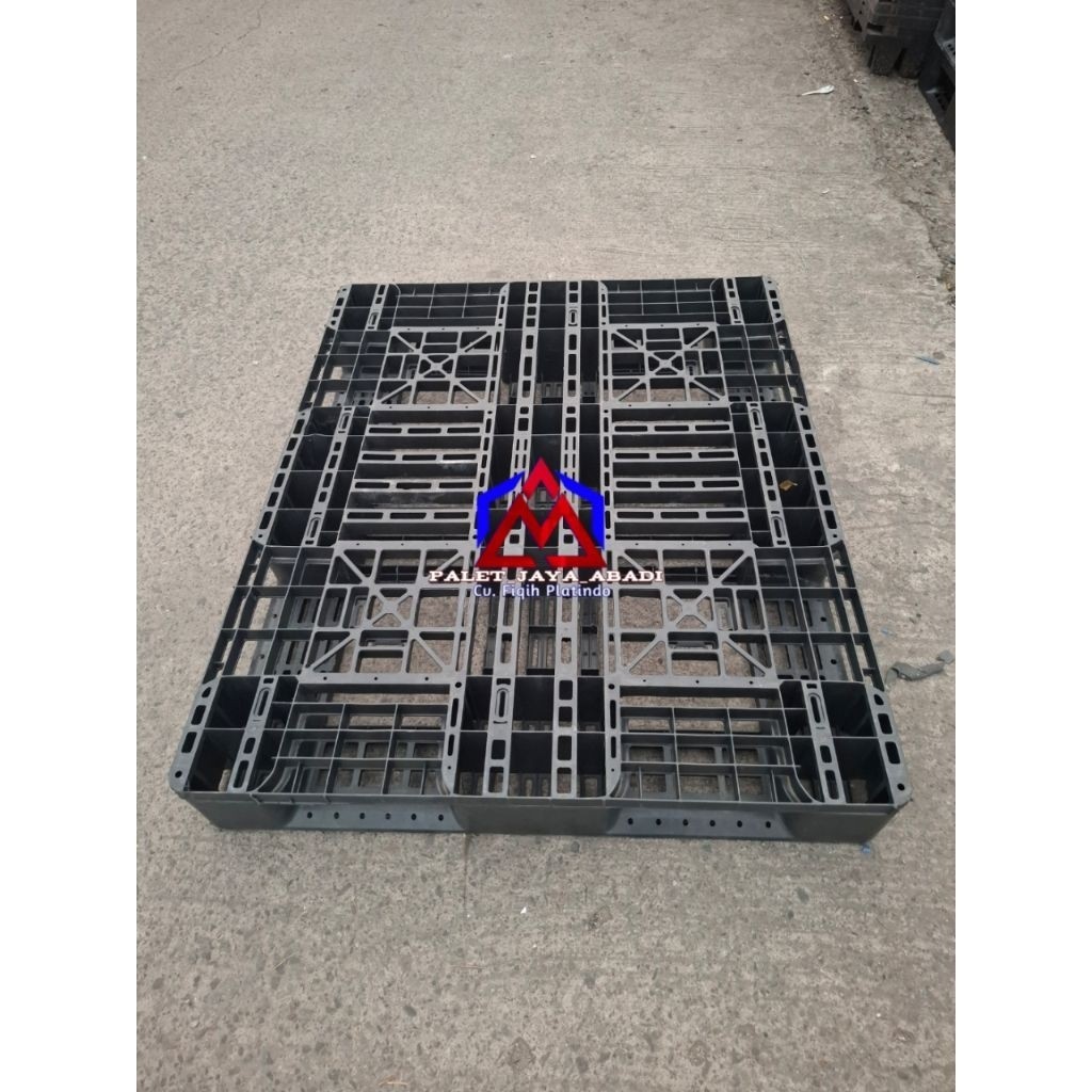 

New Palet plastik bekas berkualitas Uk 120x100x15cmPremium
