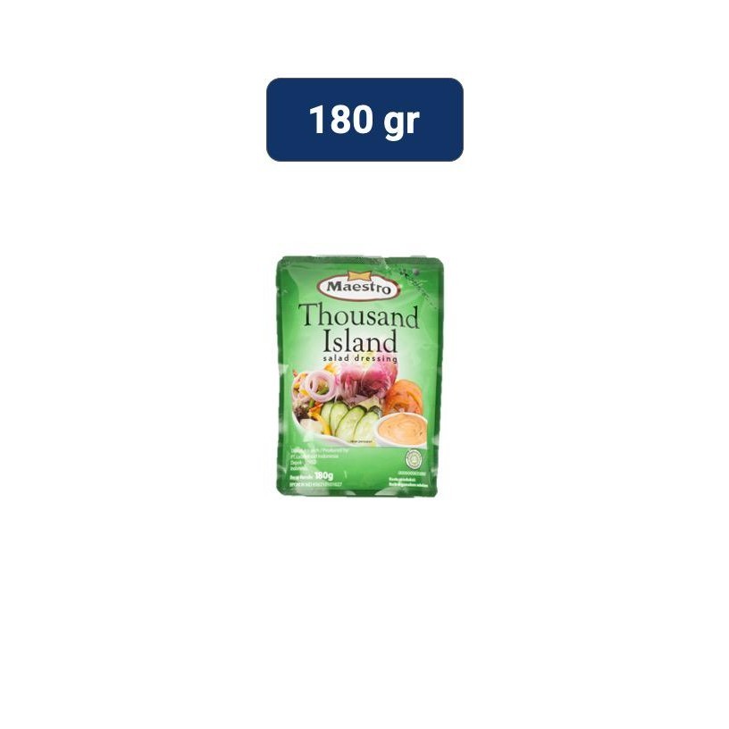 

Maestro Thousand Island Standing Pouch 180 gr