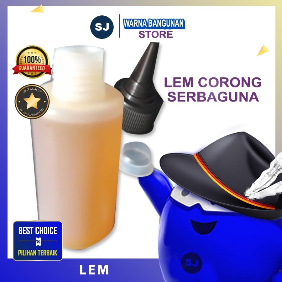 

LEM SERBAGUNA LEM KUNING LEM AIBON LEM PEREKAT BUSA LEM CORONG