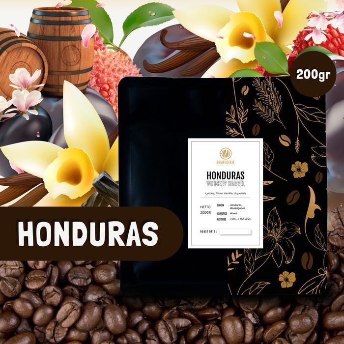 

Terbaru Kopi Baga Coffee Honduras Whiskey Barrel Whole Bean kopi biji / bubuk - 200gr - 200gr Terlaris Tbk