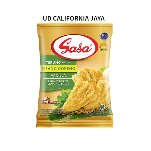 

Sasa Tepung Bumbu Pisang Goreng CALIFORNIA Vanilla 10 PCS