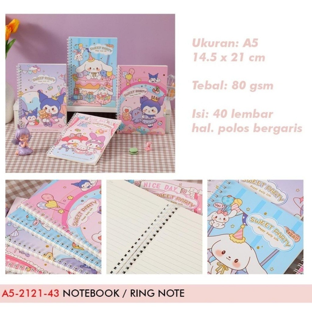 

spiral notebook A5 (2121-43)