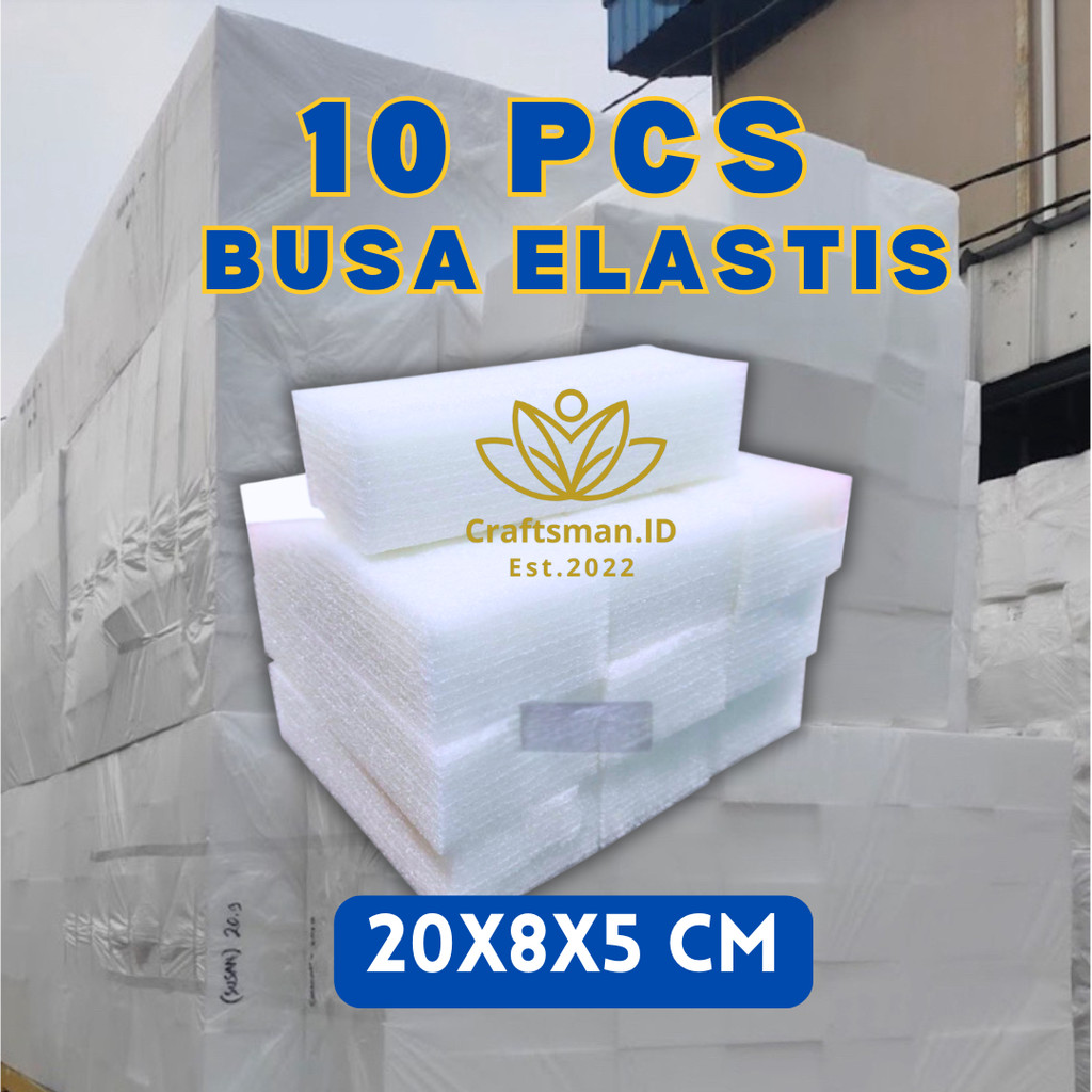 10 PCS Busa Bunga Elastis Dekorasi Busa Elastis Busa Bunga Foam Dekorasi