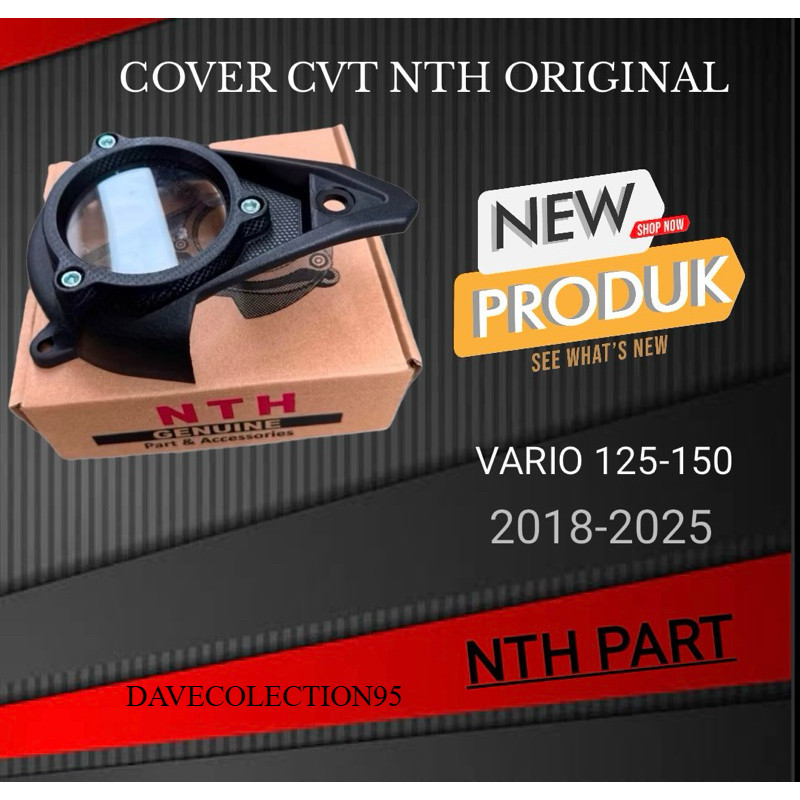 COVER CVT VARIO / KEONGAN VARIO 125 150 NTH CAP L VARIO AKRILIK COVER CVT AKRILIK NTH