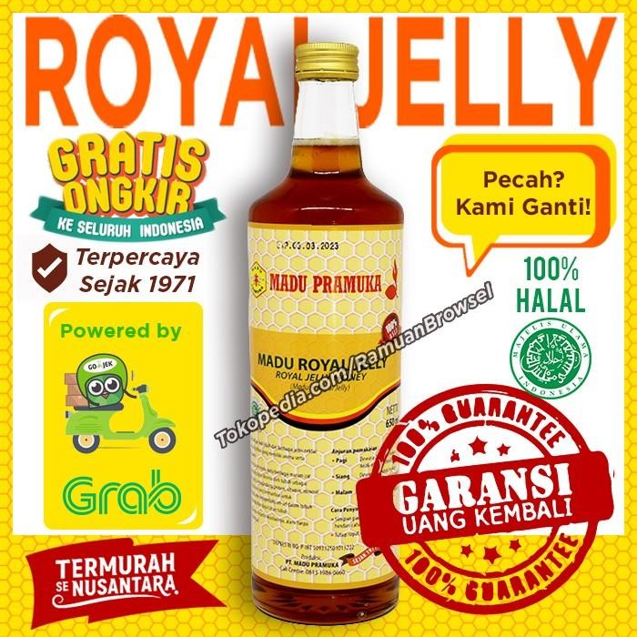 

Hot Produk Madu Pramuka Alami (Madu Royal Jelly) 650ml - MADU ONLY Terbaik dan Terlaris