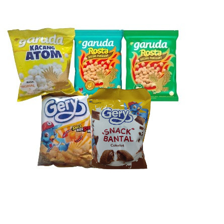 

GARUDA FOOD ROSTA/GERY SEREAL/KACANG ATOM ALL VARIAN
