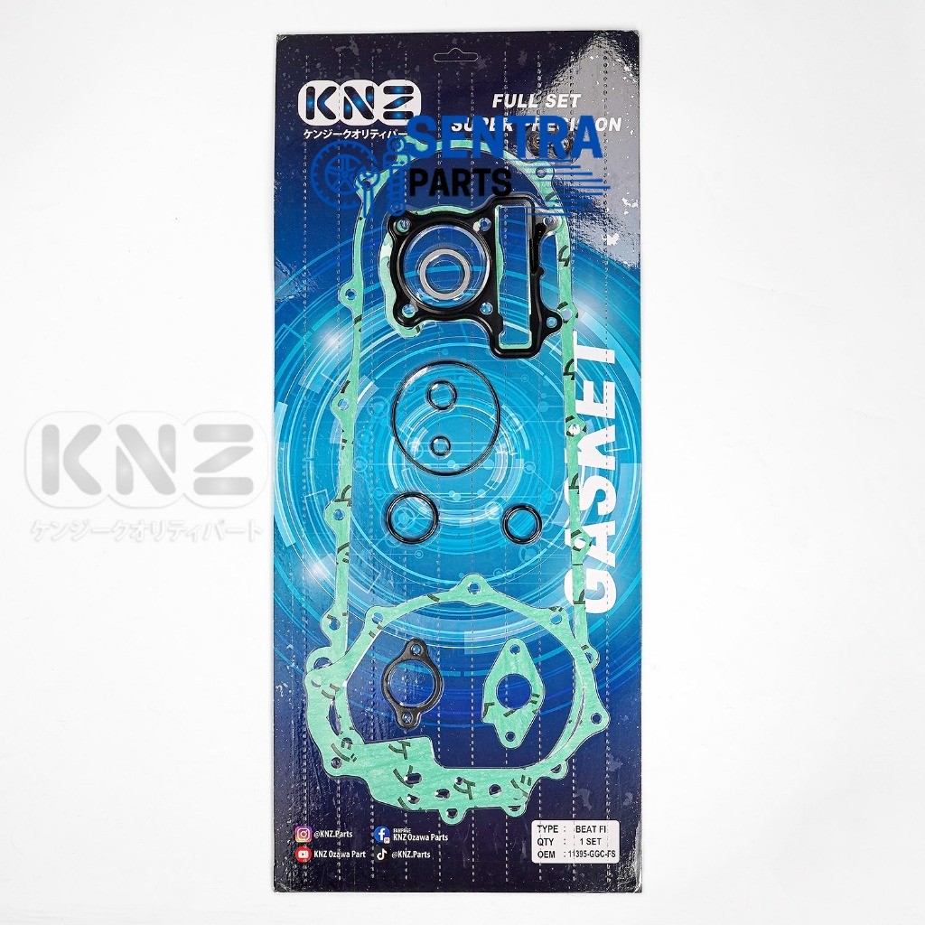 GASKET FULL SET BEAT FI (HALUS) PAKING FULL SET KNZ