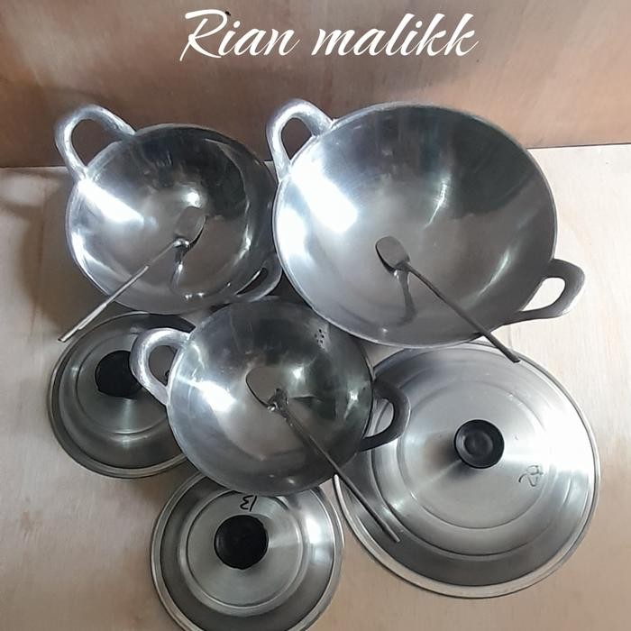 1 set wajan mini wajan serabi wajan cucur wajan ape wajan surabi - Kecil