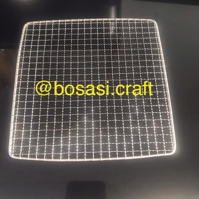 KAWAT PANGGANG BBQ STAINLESS | BBQ GRILL NET | JARING STAINLESS - BULAT