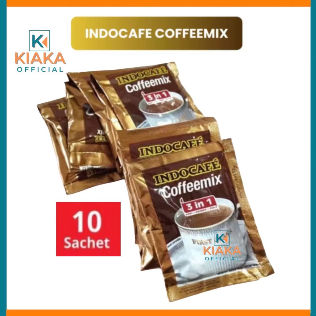 

Indocafe Coffeemix Renceng Isi 10 x 20 Gram Halal BPOM Original