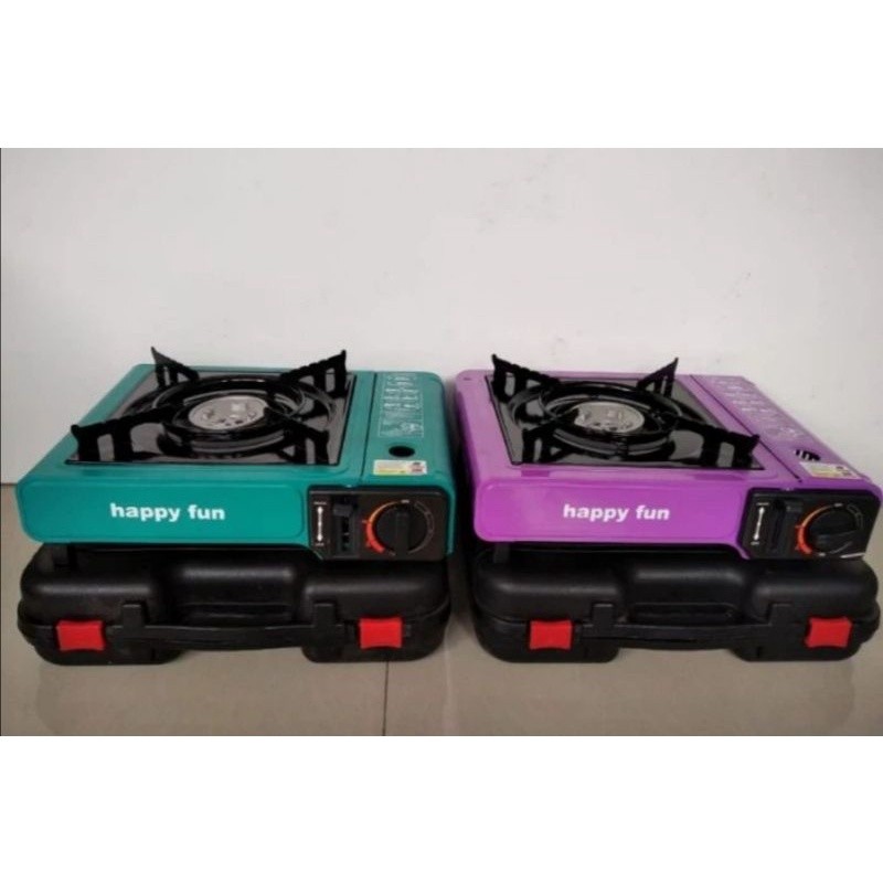 Kompor Portable Kemping Happy Fun 2 IN 1