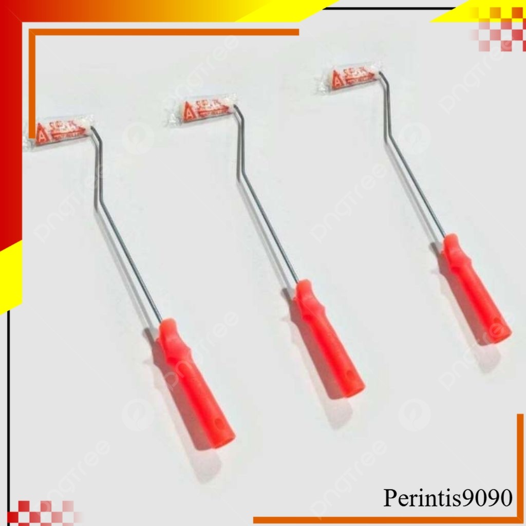 kuas roll kecil panjang roll cat