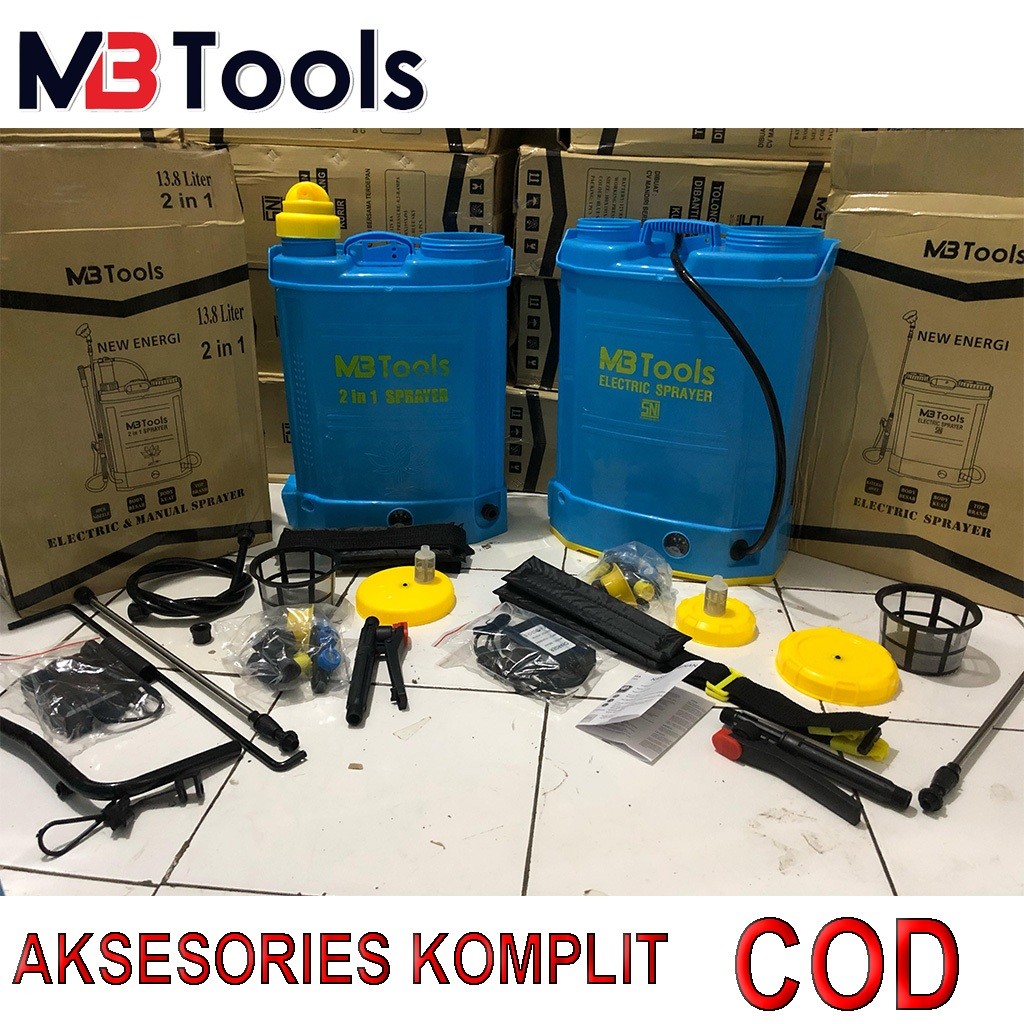 Semprotan padi sprayer elektrik 16 Liter / Semprotan elektrik 2 in 1 16 Liter  / BISA MANUAL DAN ELE