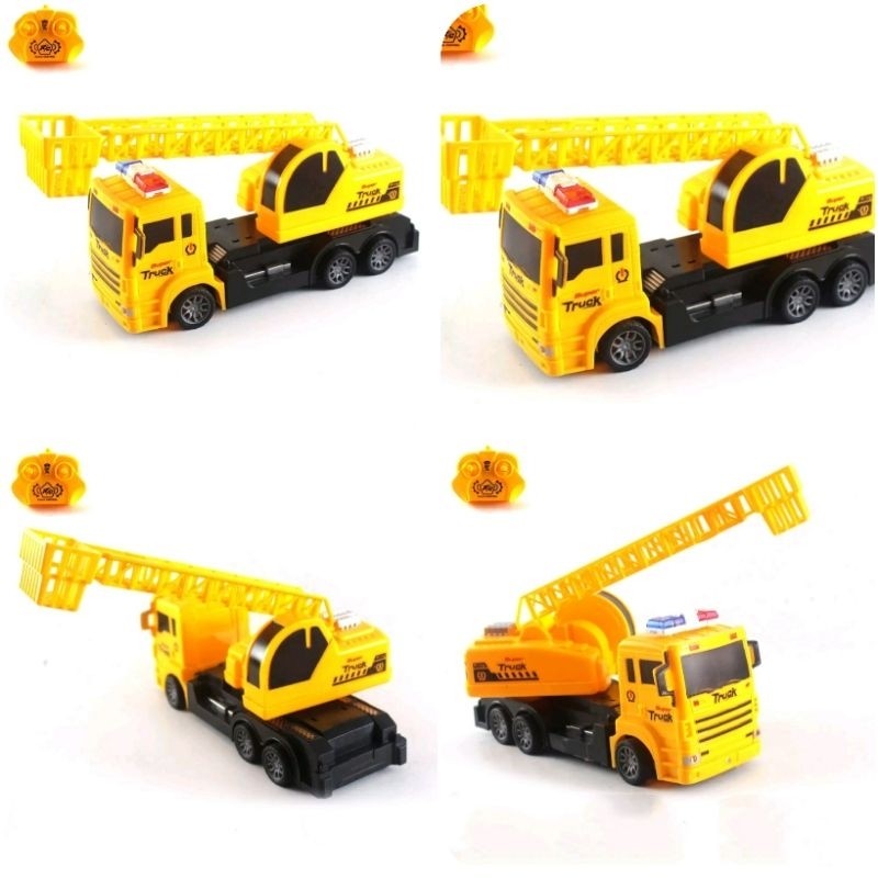 Mainan mobil RC truck alat berat