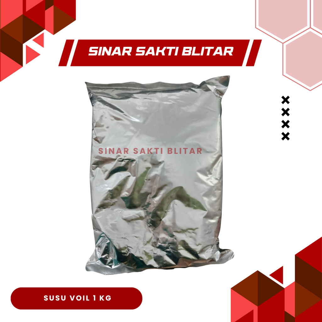 SUSU VOIL KEMASAN 1KG - Untuk Ternak Pengganti Indukan, Susu Rijek, Susu Foil, Susu Expiyed, Expired