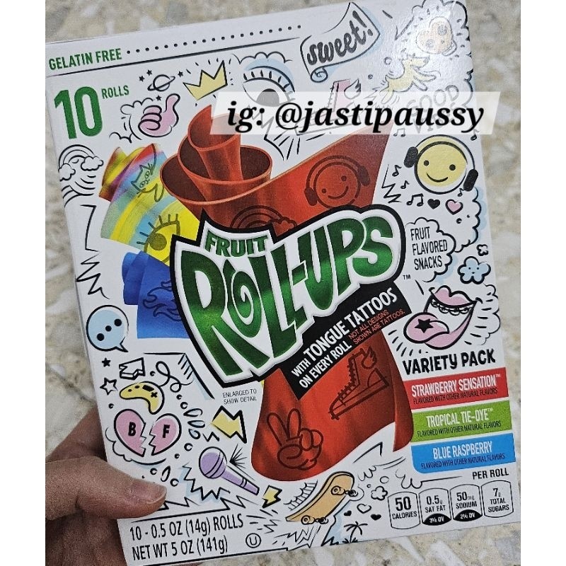 

SALE! TERMURAH FRUIT Roll ups rollups candy original {SATUAN/ECER} USA jastip amerika rollups viral permen rollups roll-ups candy lollies rollsups rollsup EXP LAMA 06/2025