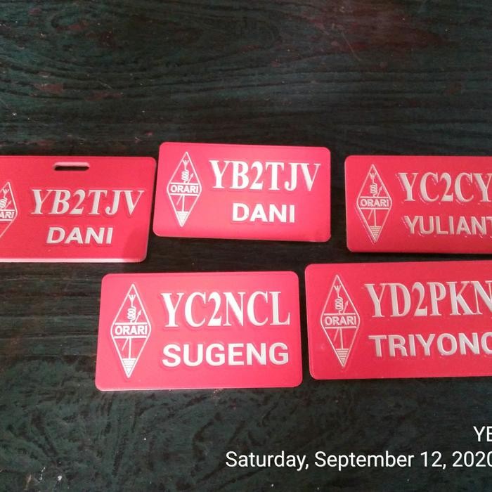 

Promo Name Tag ORARI acrylic