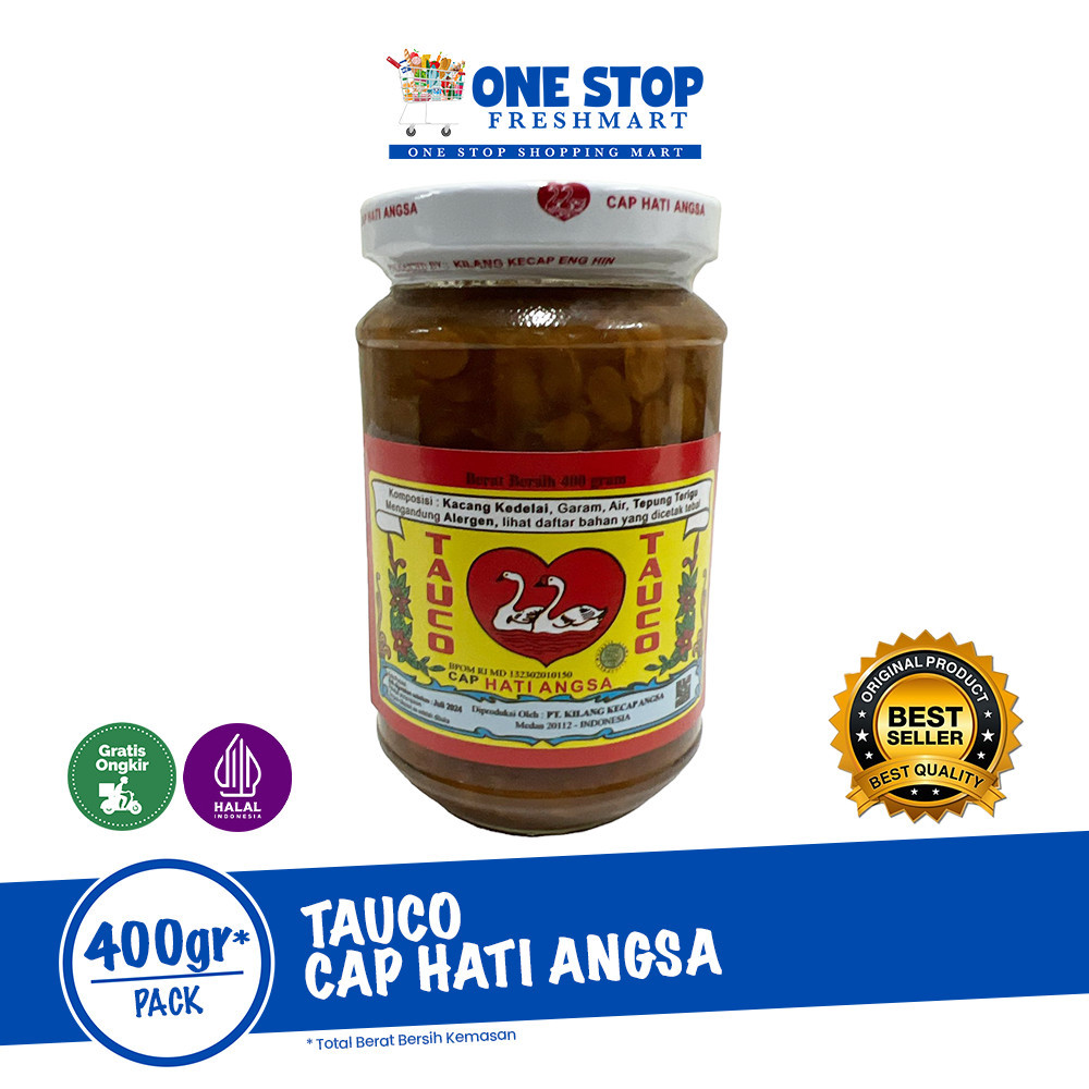 

TAUCO CAP HATI ANGSA 400GR / TAUCO ANGSA 400GR