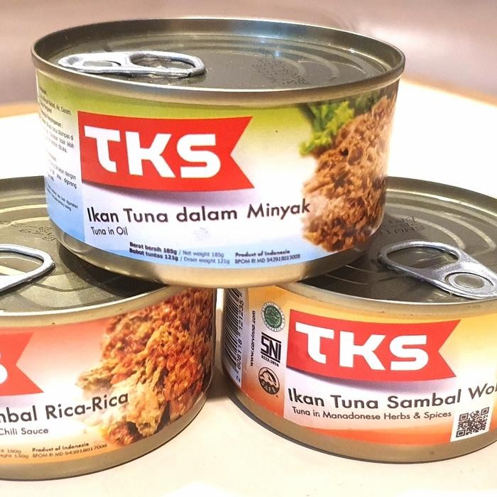 

[TERLARIS] TUNA KALENG MURAH ENAK 3 VARIAN MERK TKS (ORI, RICA, WOKU) - TKS Oil[TERLARIS ]
