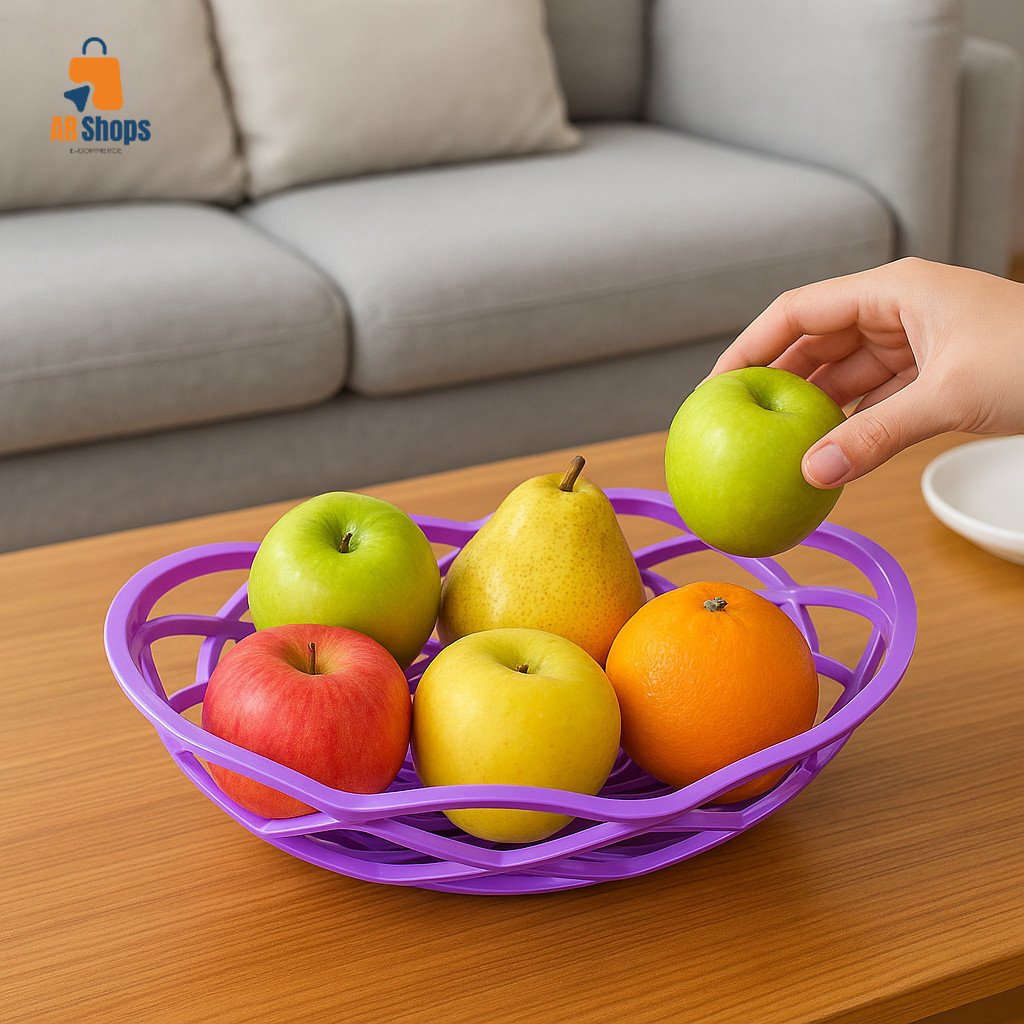 ARS paket 6 pcs keranjang buah buahan // keranjang sayuran // wadah parcel /keranjang parcel plastik