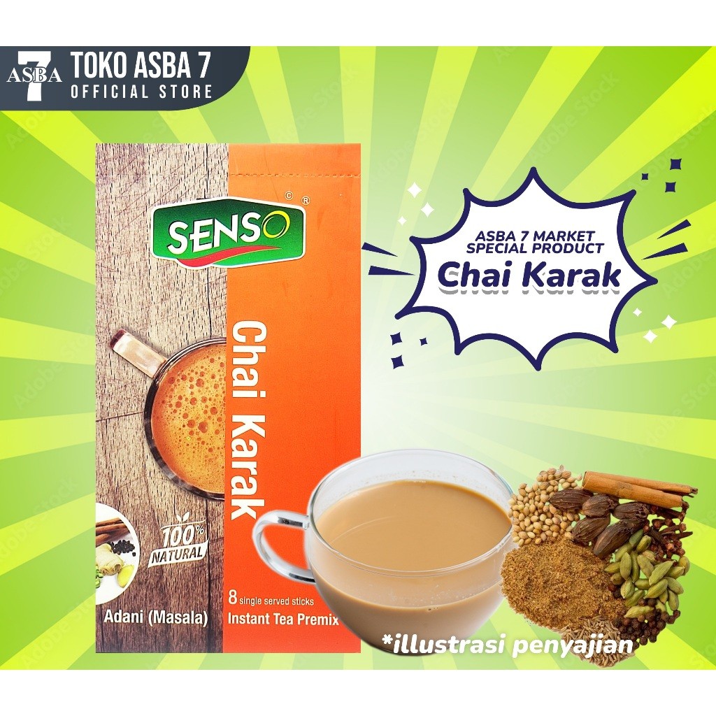 

SENSO CHAI KARAK MASALA 160 G