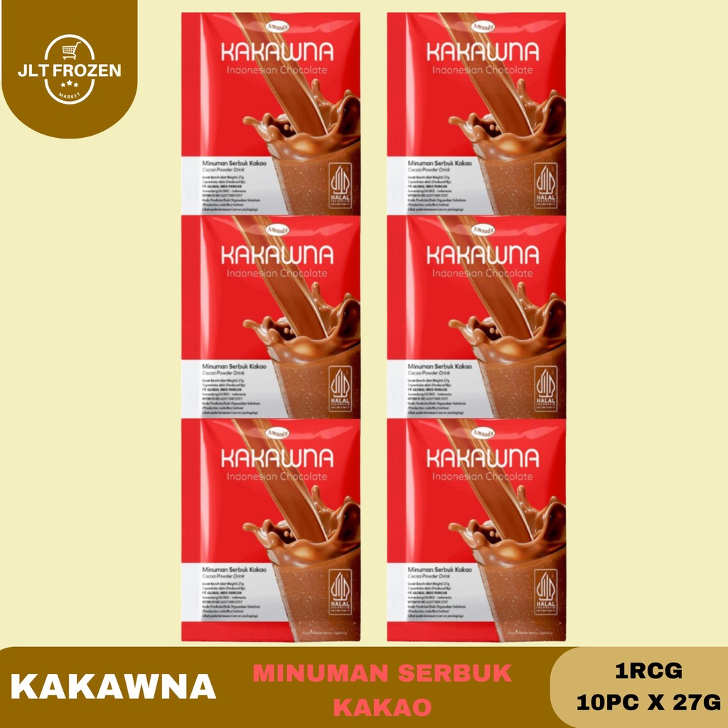 

Kakawna Chocolate Drink Powder 27g -1RCG/10PCS / Minuman Serbuk Kokoa/ Bubuk / Cokelat / Coklat