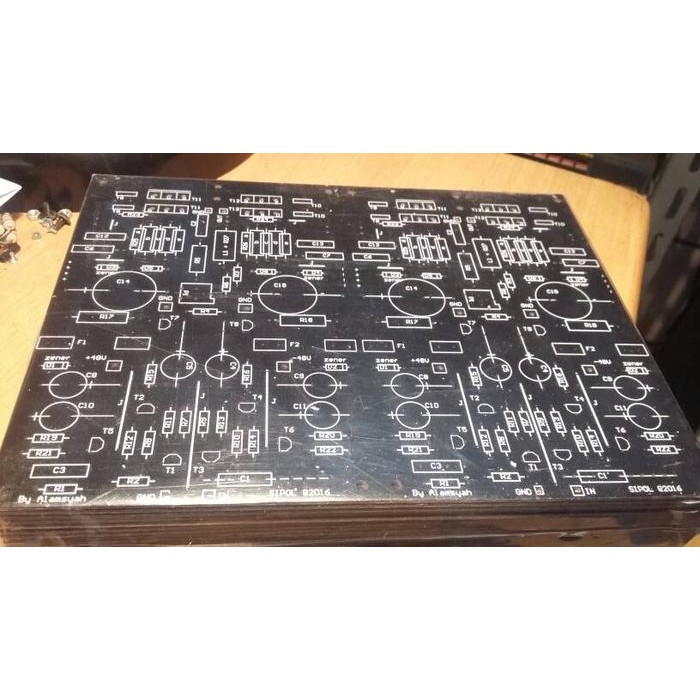 Part PCB Mini Crescendo Pertinax Stereo K1058/K1530