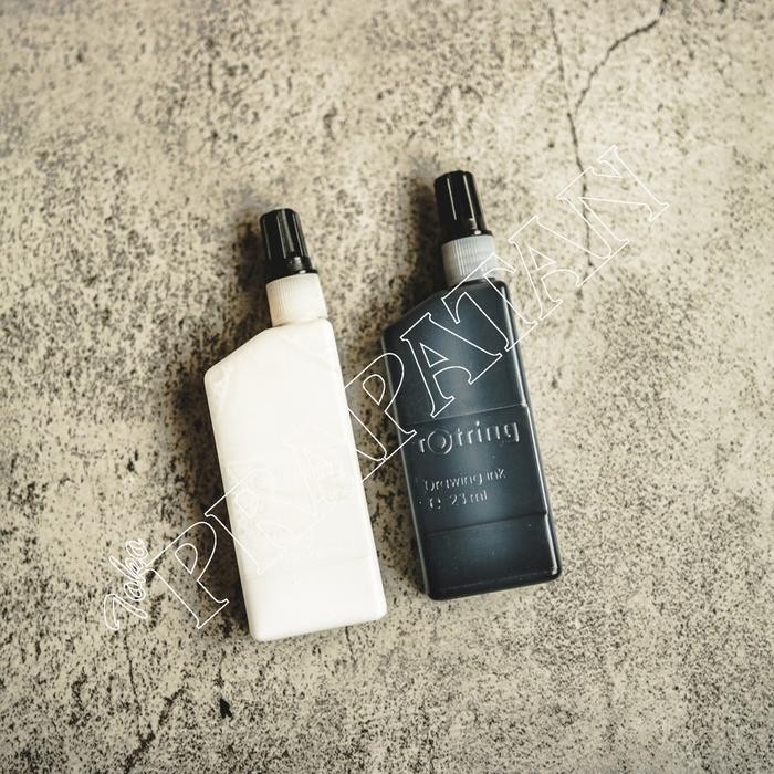 

Rotring Drawing Ink 23ml / Refill Tinta Rapido - Merah