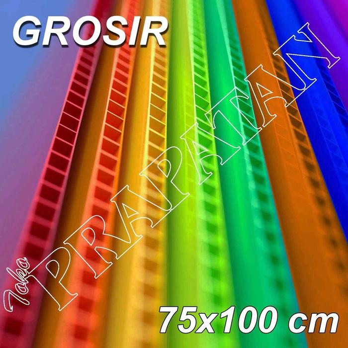

Impraboard / Alvaboard / Infraboard 75 x 100 cm [GROSIR] 6 pcs - Merah Muda