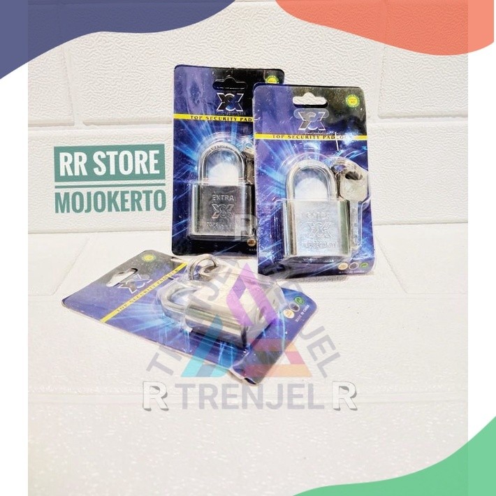 ¤ TRJLRR ¤ GEMBOK BESI/BAJA PUTIH - PRODUK TERBARU