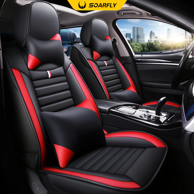 NURYANTO.SHOP SOARFLY Sarung Jok Full Set/Cover Jok Mobil/Jok Mobil Copotan/Alas Jok Mobil Empuk Unt