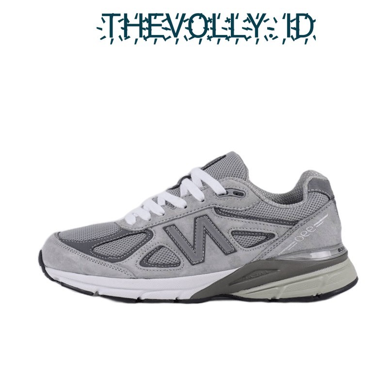 Sepatu NB New Balance 990 V4 Grey BNIB Original / Sneakers Pria