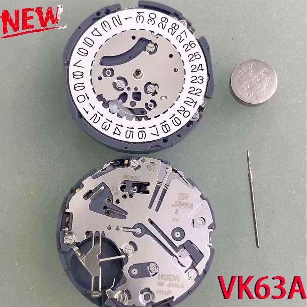 Japan Genuine VK63 Quartz Wat   Movement Date 3 o'clock   ronograph For VK63 VK63A VK61A VK67A Movem