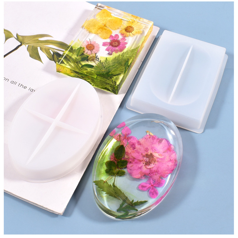 

DIY Soap Dish Resin Silicone Molds Jewelry Tray Epoxy Resin Casting Mould Ring Dish Holder Soap Storage Box Mold Jewelry Making