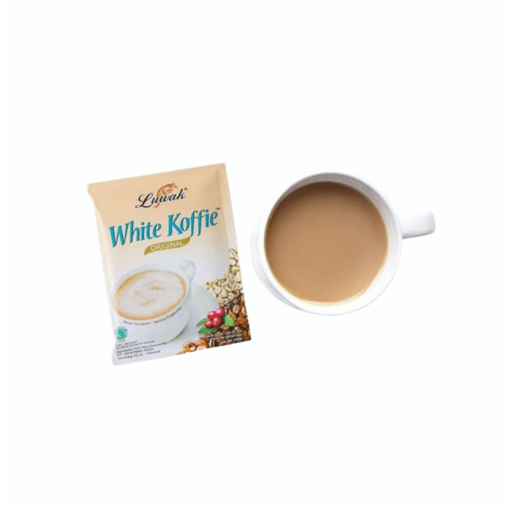 

#nikmattidakbikinkembung Kopi Luwak white Coffe original 20g RENCENG ( ISI 10)