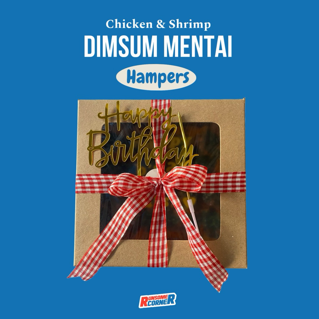 

Dimsum Mentai (20Pcs) Birthday Hampers