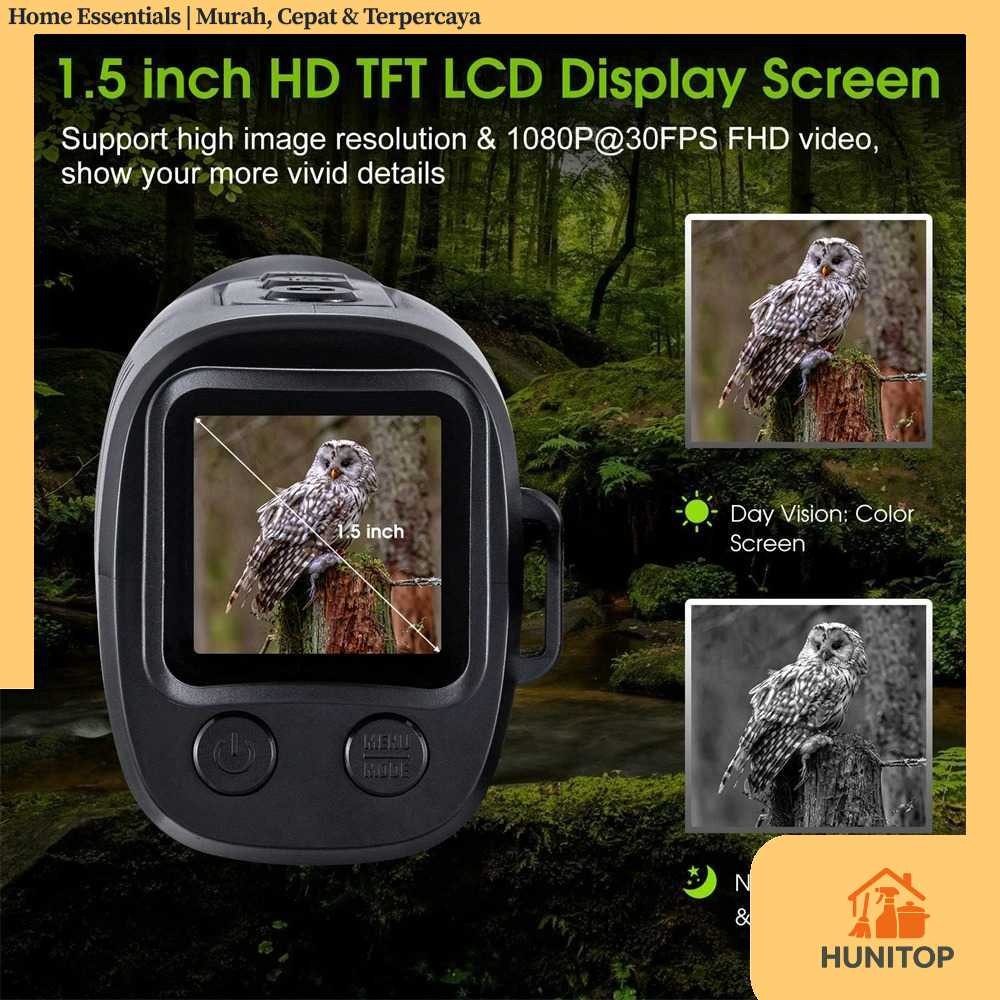 APEXEL Teropong Monokular Digital 1.5 Inch Night Vision - APL-NV007
