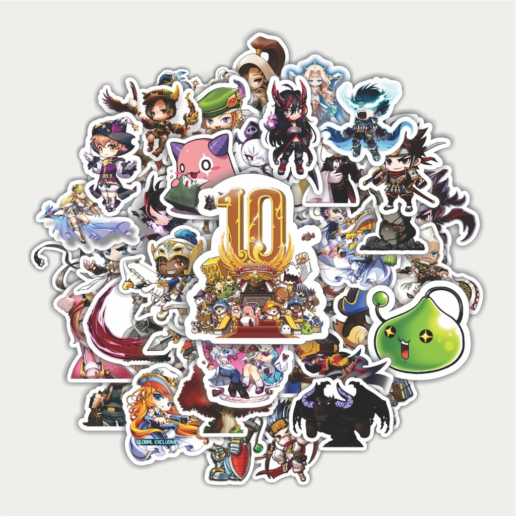 

Sticker Pack Stiker Game Series Maple Story Mix 2 | Sticker TUMBLR | Stiker LAPTOP KOPER HELM