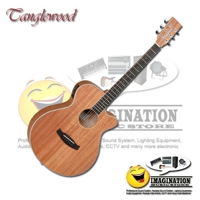 Tanglewood TWU SFCE Acoustic Guitar Union NAT Open Pore