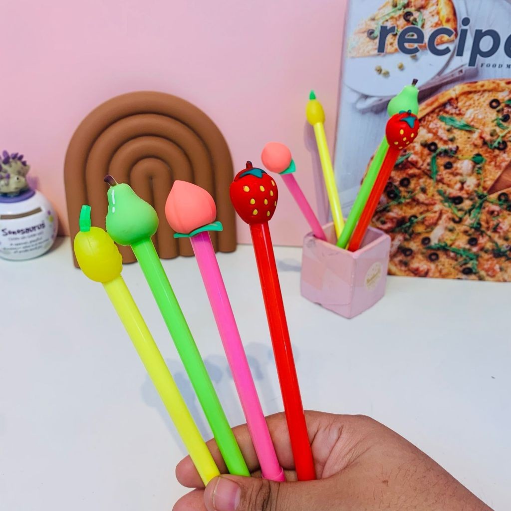 

HYPE N FANCY 1PCS PULPEN GEL KARAKTER BUAH-BUAHAN FRUIT FRUITY PGK-1905 PEN LUCU IMUT BOLPEN PENA MURAH BERKUALITAS