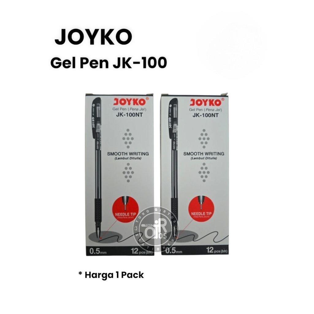 

[ 1 Lusin ] Gel Pen / Pena / Pena Jel Joyko JK-100 / JK-100 NT / JK 100 / JK 100 NT