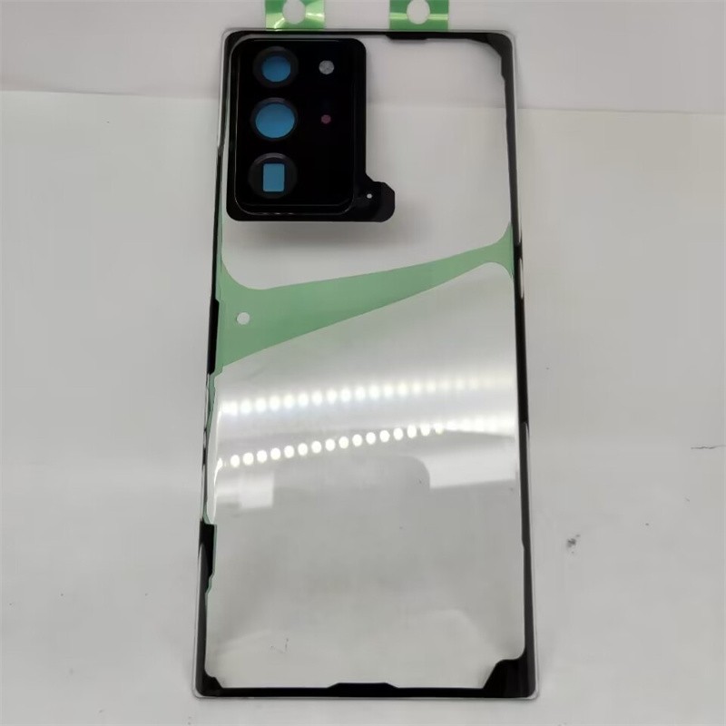 Transparent Back Battery Cover For Samsung Galaxy Note 8 9 10 Note+Plus Note 20 Ultra Back Rear Glas